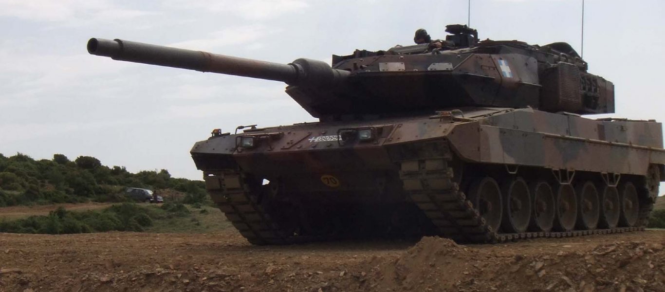 Leopard 2 HELL: Αυτό είναι το «θηρίο» του ελληνικού στρατού (βίντεο)