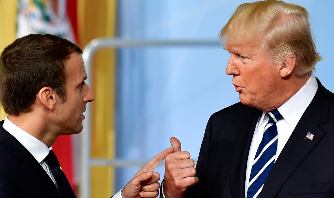 «Μετωπική» Ε.Μακρόν με Ν.Τραμπ για το «κάψιμο» της Γαλλίας! – Είναι  «δάκτυλος» των ΗΠΑ οι ταραχές;