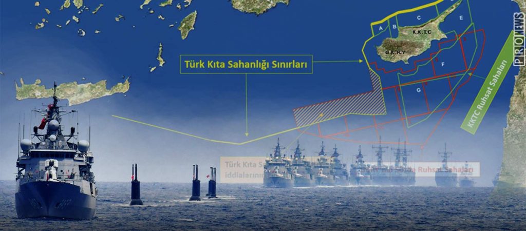 Άγκυρα: «Η υφαλοκρηπίδα μας φτάνει μέχρι νότια της Κρήτης»! – Νέος χάρτης με τις πρωτοφανείς τουρκικές διεκδικήσεις