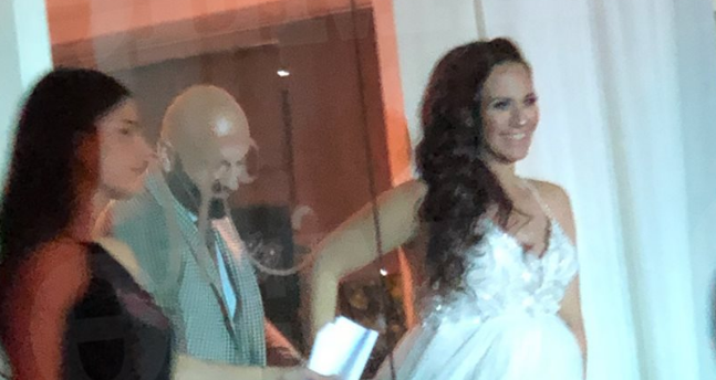 Ο γάμος του Υπάτιου Πατμάνογλου – Ένταση με τους δημοσιογράφους (βίντεο)