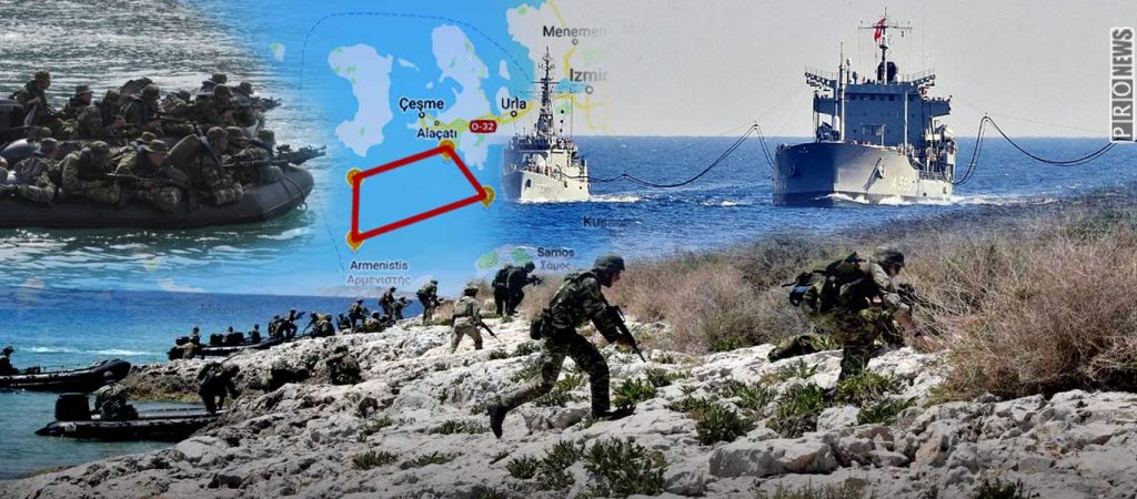 Ζ΄ΜΑΚ: Μεγάλη άσκηση των ειδικών δυνάμεων με το «βλέμμα» στο Α.Αιγαίο – Τουρκικές ασκήσεις μεταξύ Χίου και Σάμου