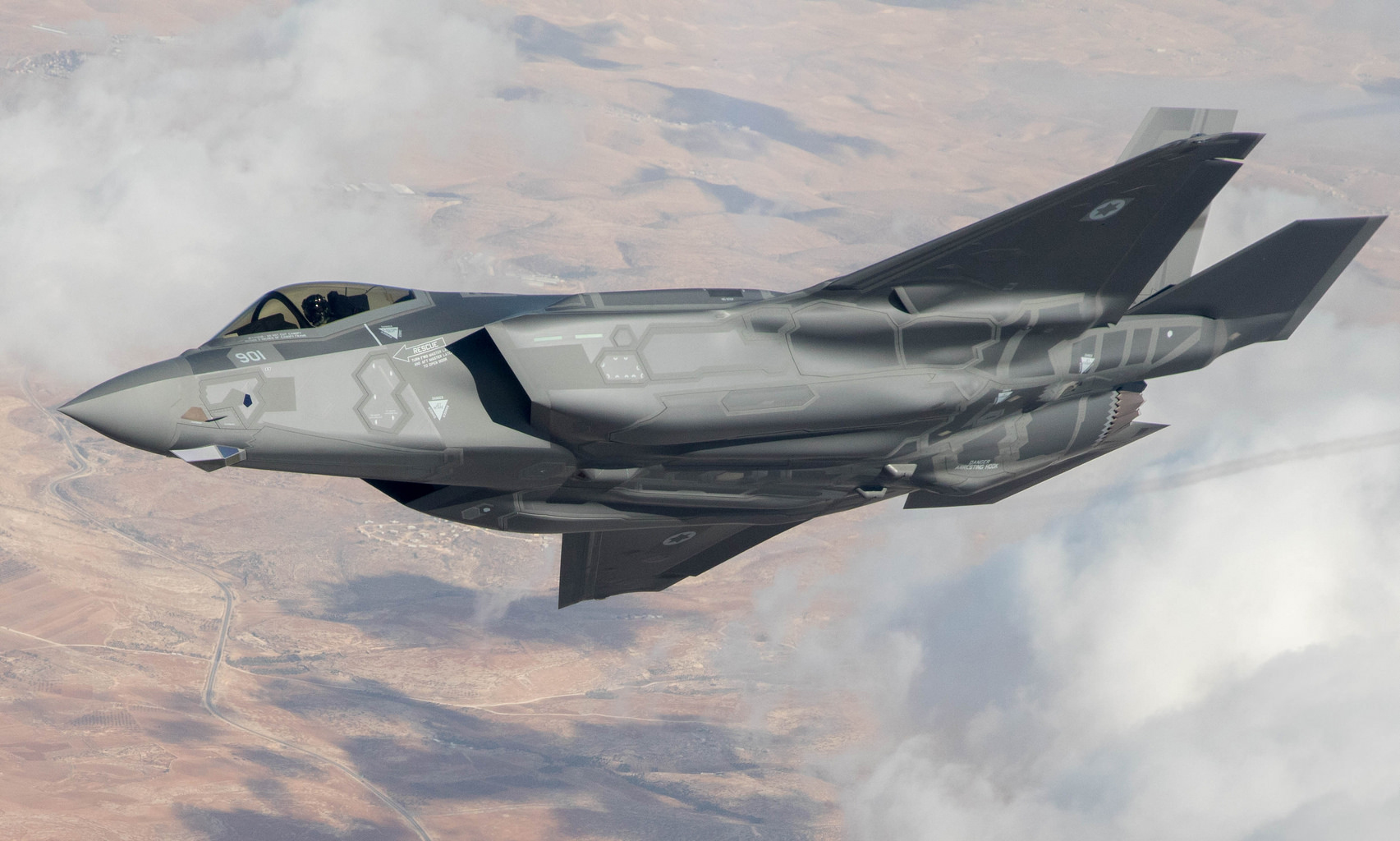 Ισραηλινά μαχητικά stealth F-35I Adir σε ασκήσεις καταστολής της τουρκικής αεράμυνας στην Κύπρο