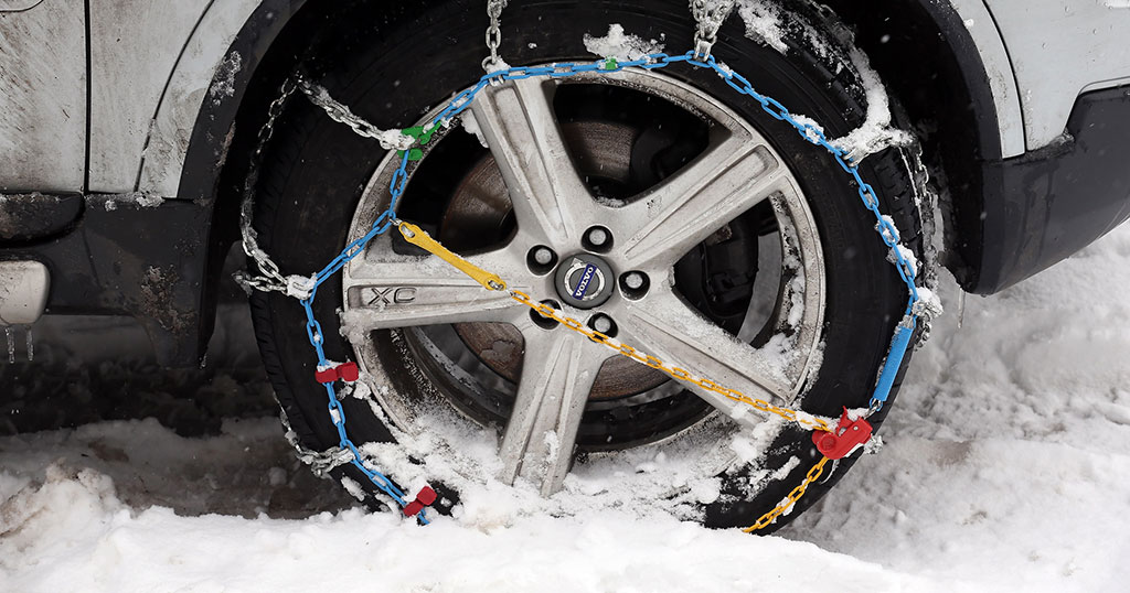 Σε ποια σημεία στη Βόρεια Ελλάδα χρειάζονται αντιολισθητικές αλυσίδες