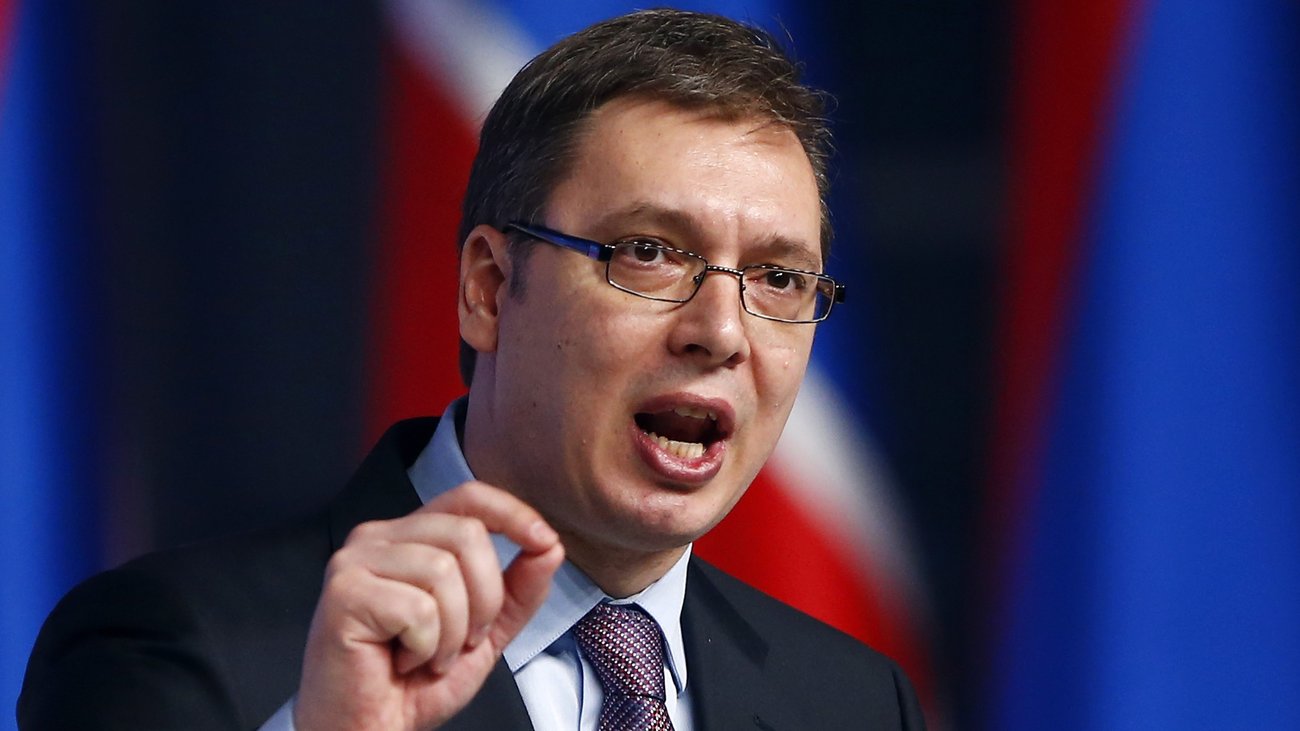 Α.Βούτσιτς: «Θέλω να ευχαριστήσω τον Έλληνα πρωθυπουργό για την υποστήριξη στην εδαφική ακεραιότητα της Σερβίας»