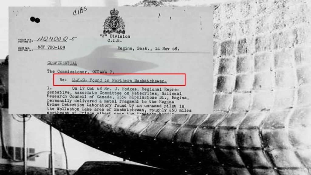 Διέρρευσε έγγραφο για θραύσμα UFO στον Καναδά (φωτο – βίντεο)