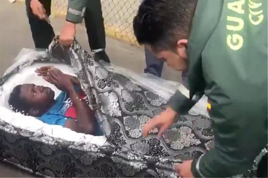 Επιχειρήσαν να περάσουν παράνομα στην Ευρώπη κρυμμένοι μέσα σε… στρώματα ύπνου(φωτο)