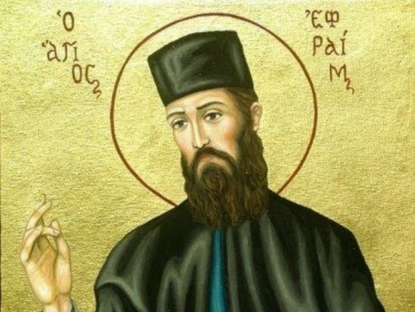 3 Ιανουαρίου: Εορτή του Αγίου Εφραίμ του Θαυματουργού (βίντεο)