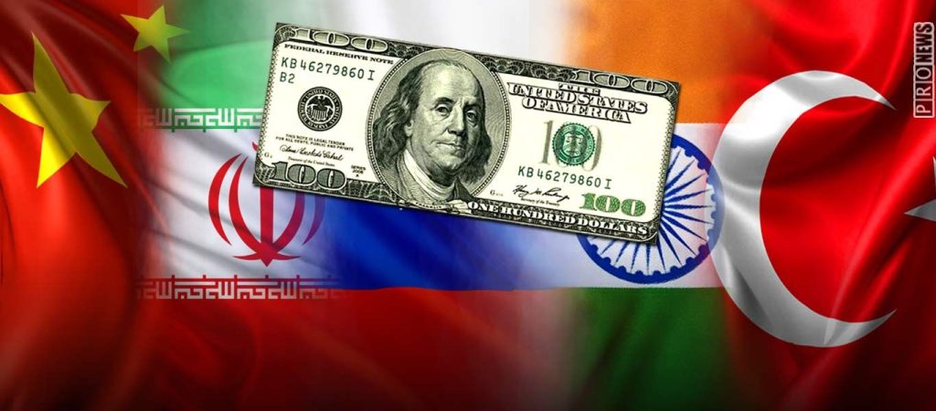 Κολοσσιαίες μεταβολές στην παγκόσμια οικονομία: Ποιες χώρες είναι έτοιμες να εγκαταλείψουν το δολάριο μέσα στο 2019