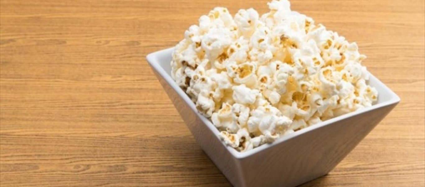 Τρεις λόγοι για να επιλέξετε το ποπ κορν ως σνακ
