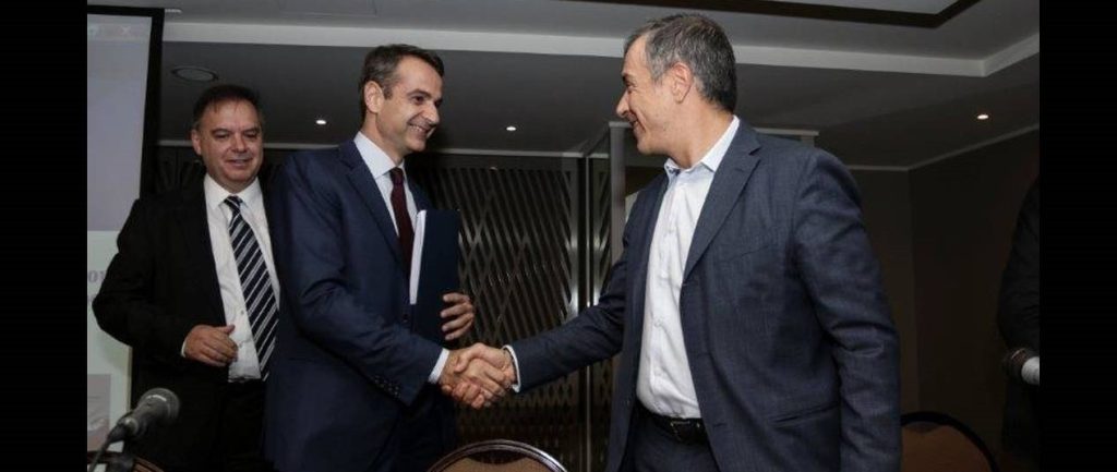 Πρόβλημα για τον Κυριάκο Μητσοτάκη η θέση του Σταύρου Θεοδωράκη υπέρ της «Συμφωνίας των Πρεσπών»