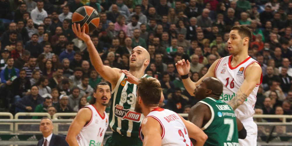 Πολύτιμη νίκη για τον Παναθηναϊκό στο ΟΑΚΑ 77-67 την Μπάγερν για την Euroleague