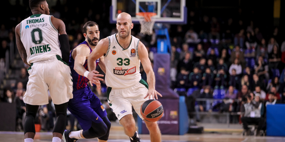 Μαχητικός αλλά ξανά ηττημένος o Παναθηναϊκός – Έχασε 79-68 από την Μπαρτσελόνα για την Euroleague
