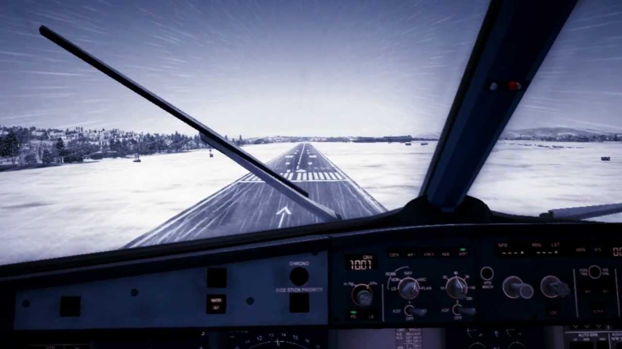 Προσγείωση με Airbus A320 στον χιονισμένο διάδρομο του αεροδρομίου στη Θεσσαλονίκη