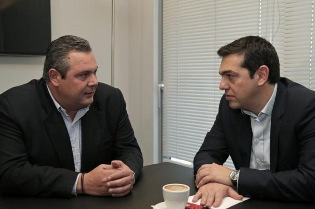 Καμμένος σε Τσίπρα: «Δεν θέλω υπουργούς μου στην κυβέρνηση – Δεν θα γίνω Ιφιγένεια για σωθείς εσύ»