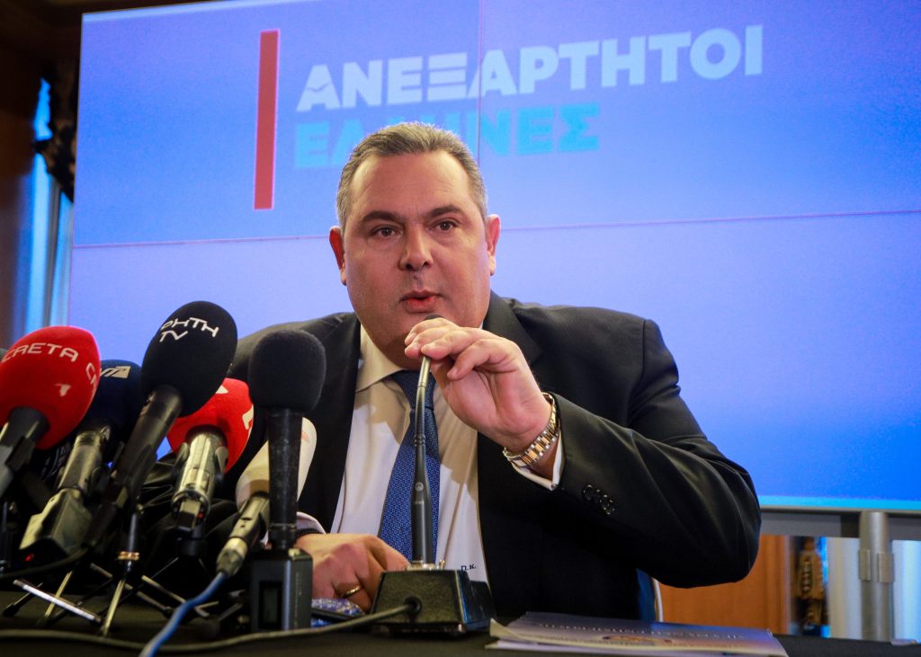 Π.Καμμένος:«Θα υπερψηφίσω την πρόταση μομφής του Κυρ. Μητσότακη αν δεσμευθεί ότι θα καταργήσει την συμφωνία των Πρεσπών»