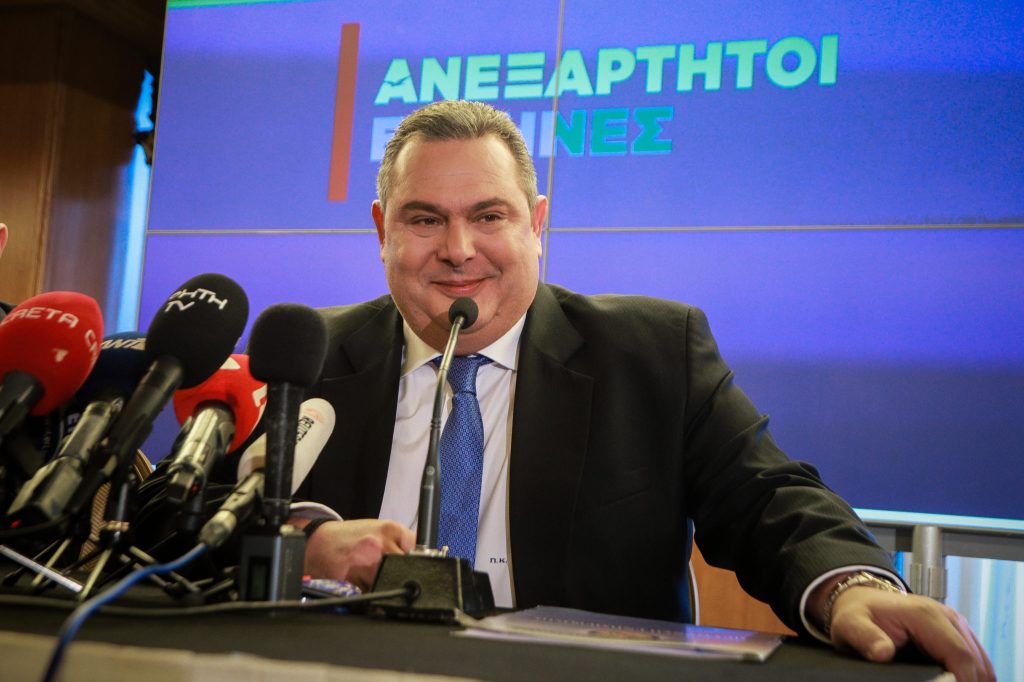 «Στεναχωρήθηκε ο Κοντομηνάς και πήρε το μικρόφωνο το Alpha»: Το αιχμηρό σχόλιο του Π. Καμμένου στην συνέντευξη τύπου