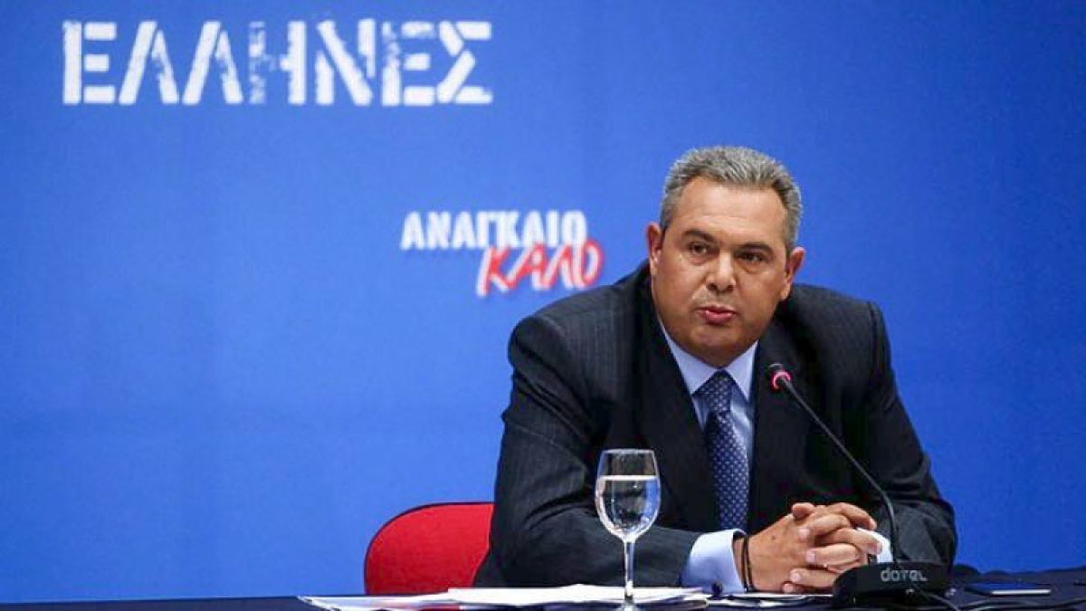 Αλλαγή της τελευταίας στιγμής στη συνέντευξη Τύπου του Πάνου Καμμένου