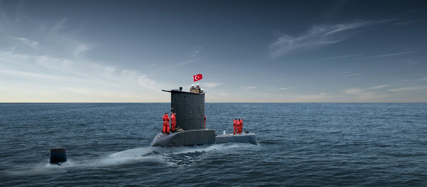 Harpoon block II για τα τουρκικά υποβρύχια Type 209/1400