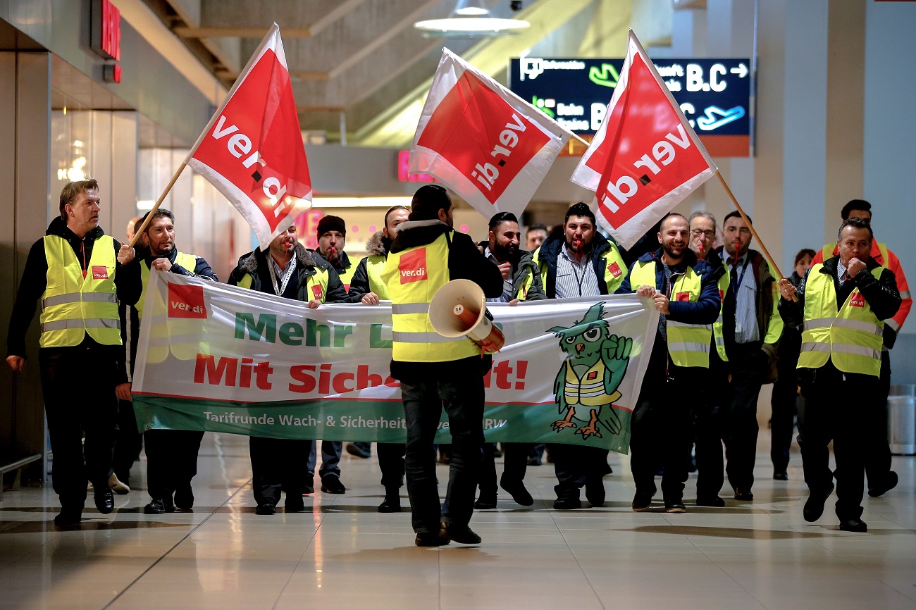 Γερμανία: Ακυρώνονται πτήσεις λόγω απεργιών στα αεροδρόμια