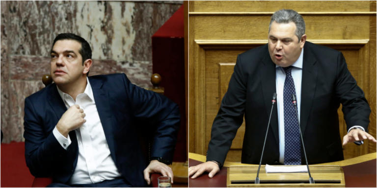 Αλ. Τσίπρας – Π. Καμμένος δεν αντάλλαξαν ματιά! (φώτο)