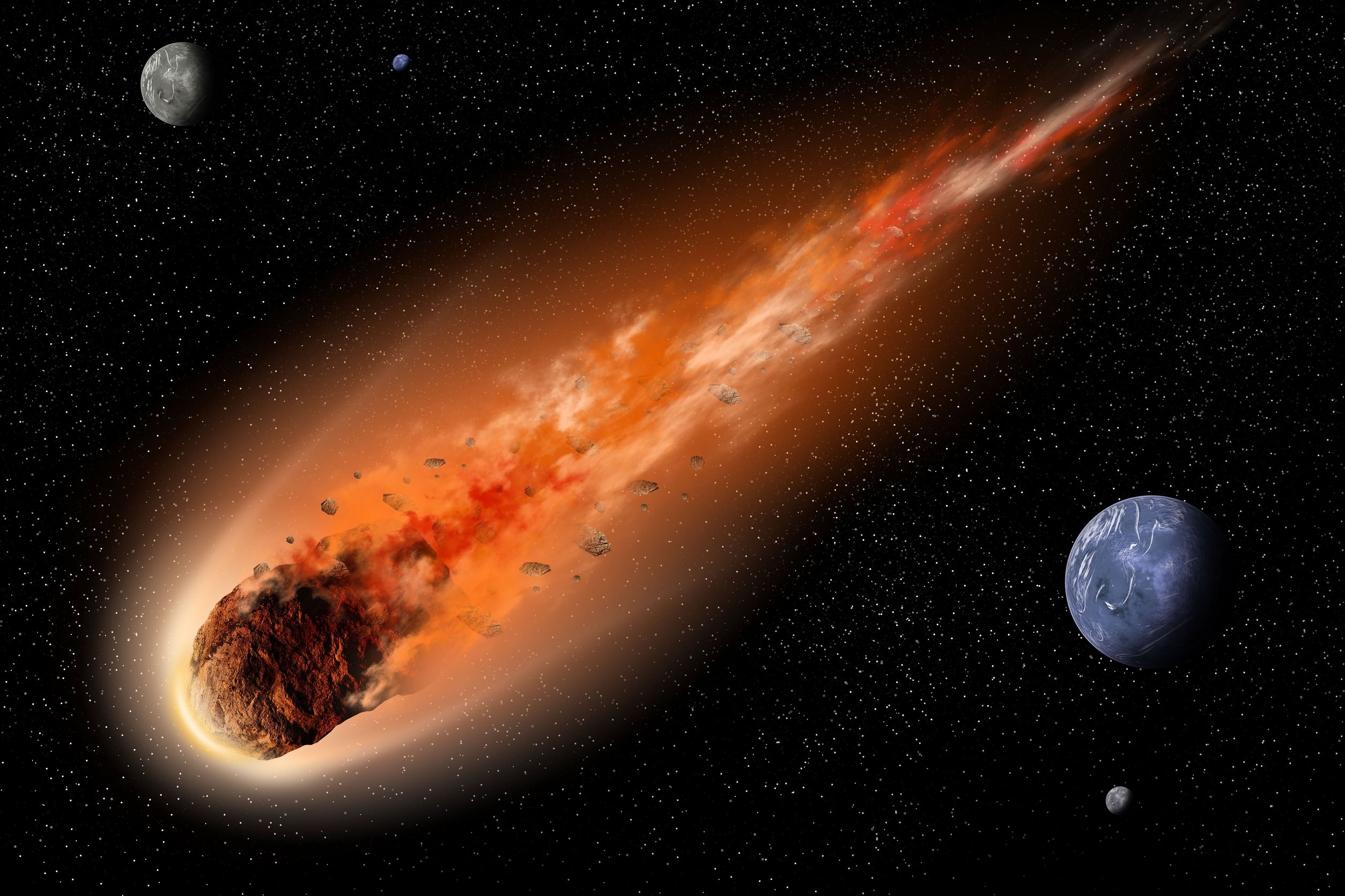 «Bρέχει» περισσότερους μεγάλους αστεροειδείς- Για άγνωστο λόγο
