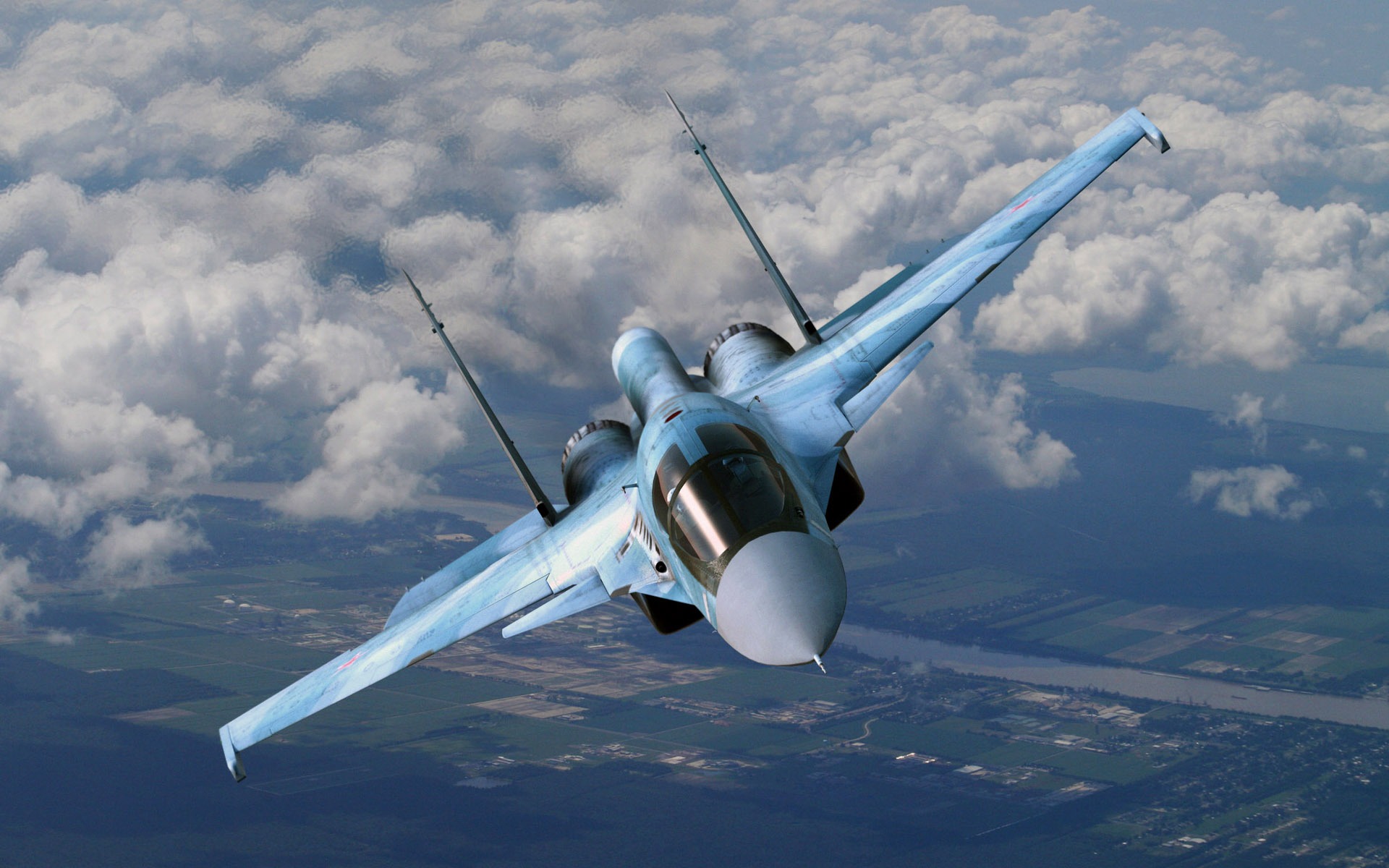 Δύο ρωσικά Su-34 συγκρούστηκαν στον αέρα – Έρευνες για τους πιλότους (upd)