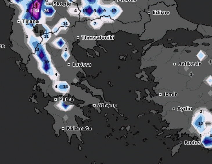 Καταιγίδες, χιόνια και σκόνη από την Αφρική – Πού και πότε θα «χτυπήσουν» τα έντονα φαινόμενα