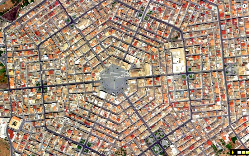 Σικελία: Μια πόλη με σπάνια εξαγωνική διάταξη (φωτο)