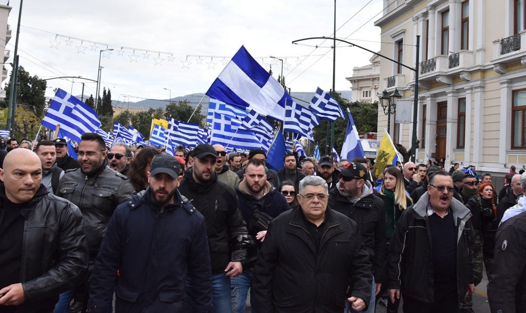 Ν.Μιχαλολιάκος από το Σύνταγμα: «Αγώνας μέχρι τέλους ενάντια στην προδοσία της Μακεδονίας» (βίντεο)