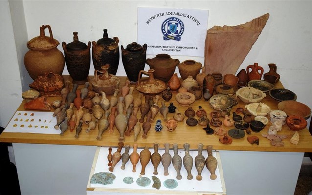 Λακωνία: Συνελήφθη αρχαιοκάπηλος- Θα πωλούσε σπάνιο αρχαίο θησαυρό για 600.000 ευρώ (φωτο)