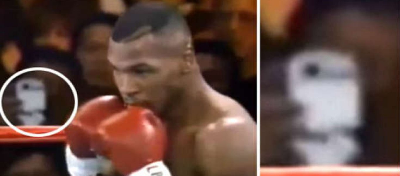 «Ταξιδιώτης του χρόνου από το μέλλον» σε αγώνα του Mike Tyson το 1995; (βίντεο)