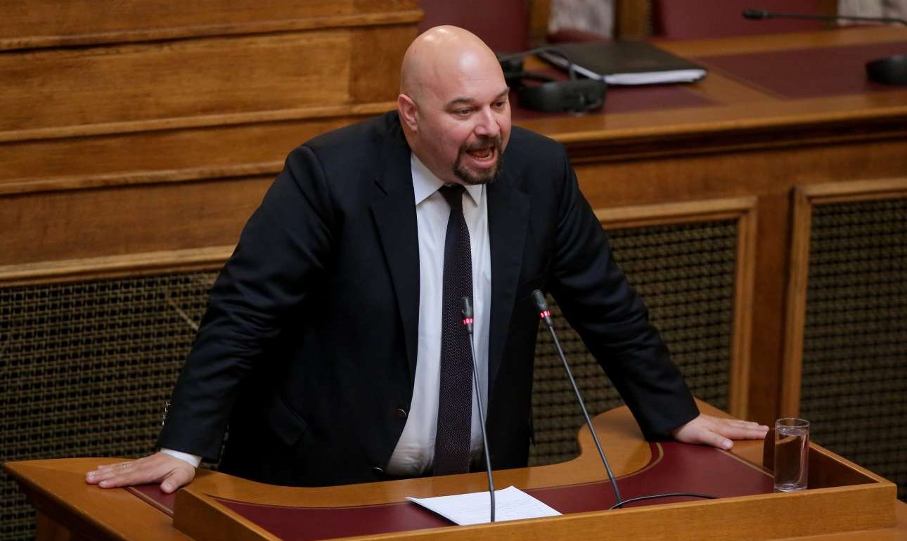 Η. Παναγιώταρος στη Βουλή: «Η κορύφωση της προδοσίας – Το ξεκίνημα του νέου Μακεδονικού Αγώνα»