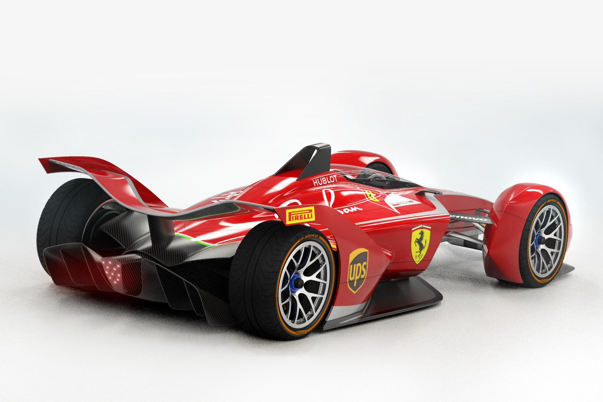 Έτσι θα μοιάζει η ηλεκτροκίνητη Ferrari Formula E (φωτο)