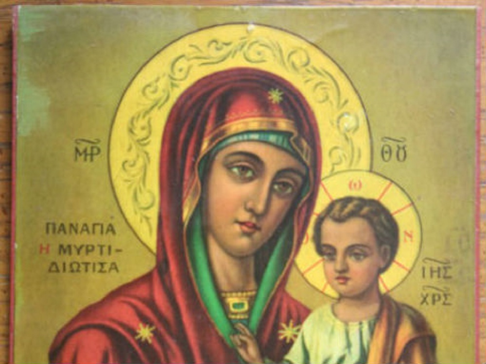 Η ιστορία πίσω από την Παναγία την Μυρτιδιώτισσα