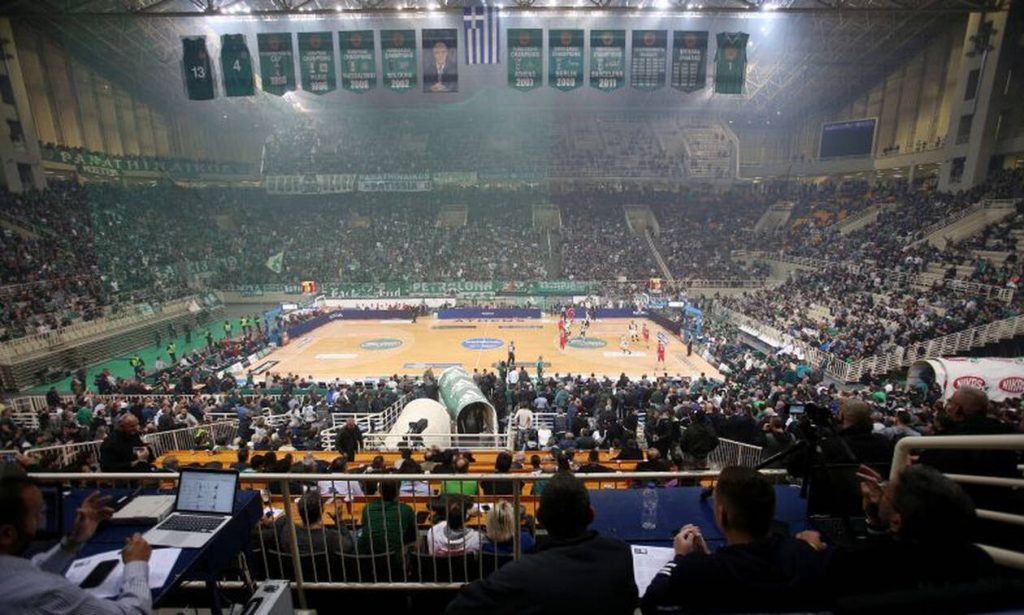 «Σείστηκε» το ΟΑΚΑ – «Η Μακεδονία είναι ελληνική» (φώτο)