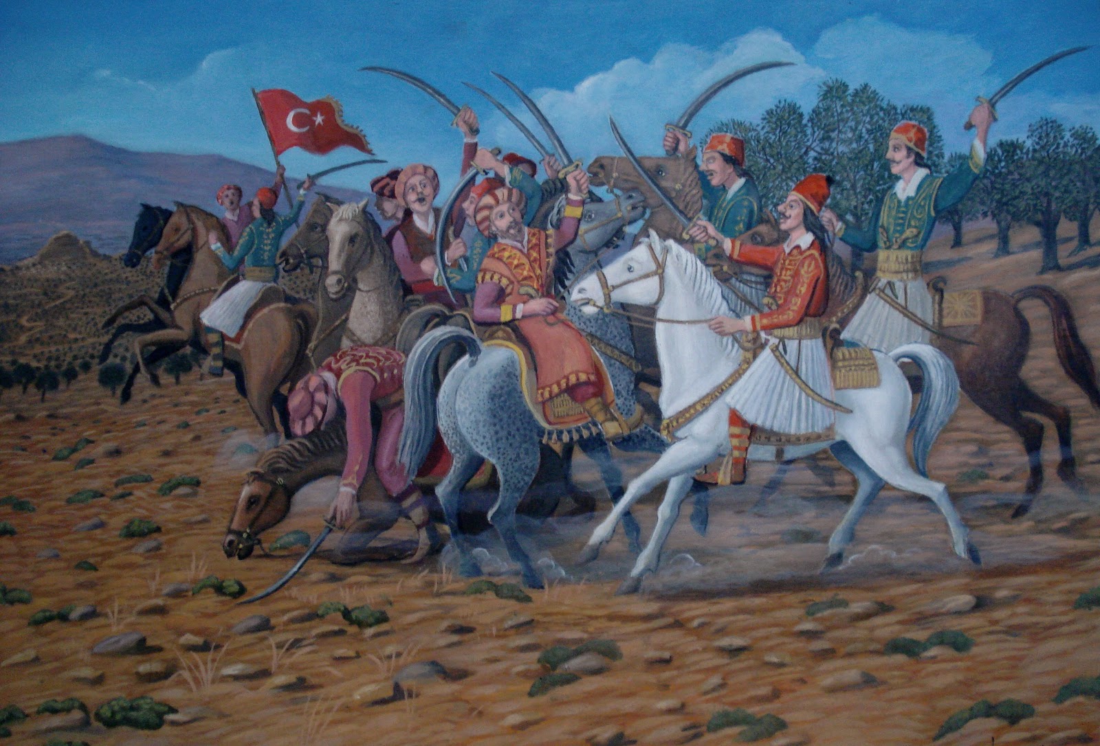 Η μάχη της Καστέλας: Η πολεμική αναμέτρηση μεταξύ Ελλήνων και Οθωμανών που κατέληξε σε νίκη των ελληνικών όπλων
