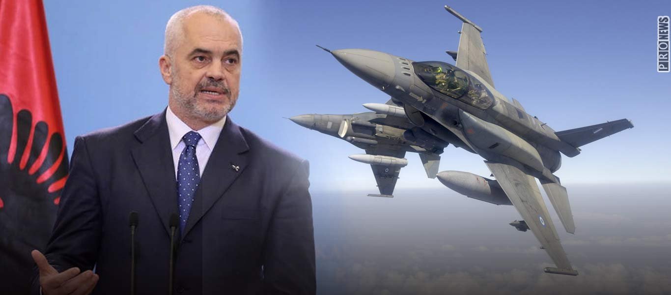 Bίντεο: Ελληνικά F-16 πετούν στην Αλβανία προστατεύοντας τον εναέριο χώρο της!