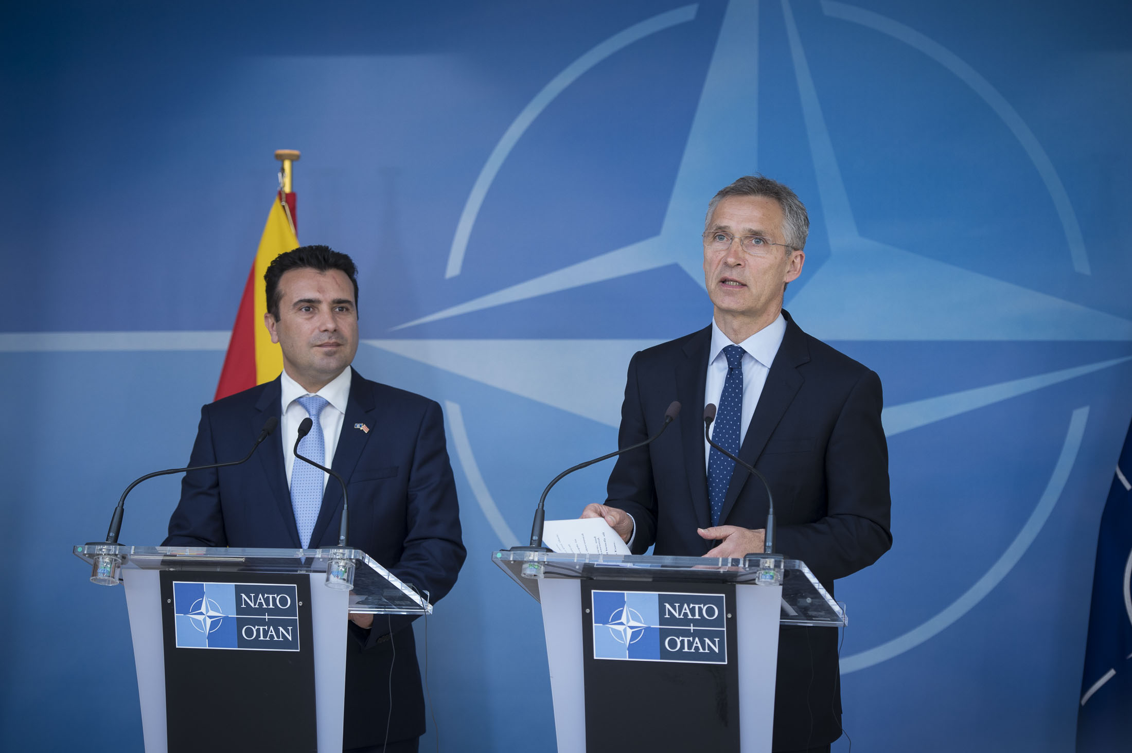 Προχωράει η ένταξη της πΓΔΜ στο ΝΑΤΟ- Τις επόμενες μέρες θα υπογραφεί το πρωτόκολλο προσχώρησης