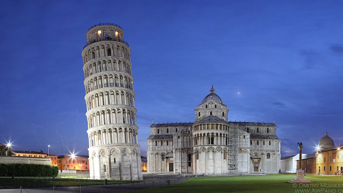 Εσείς γνωρίζατε οτι ο πύργος της Πίζας δεν ήταν ποτέ… ίσιος;