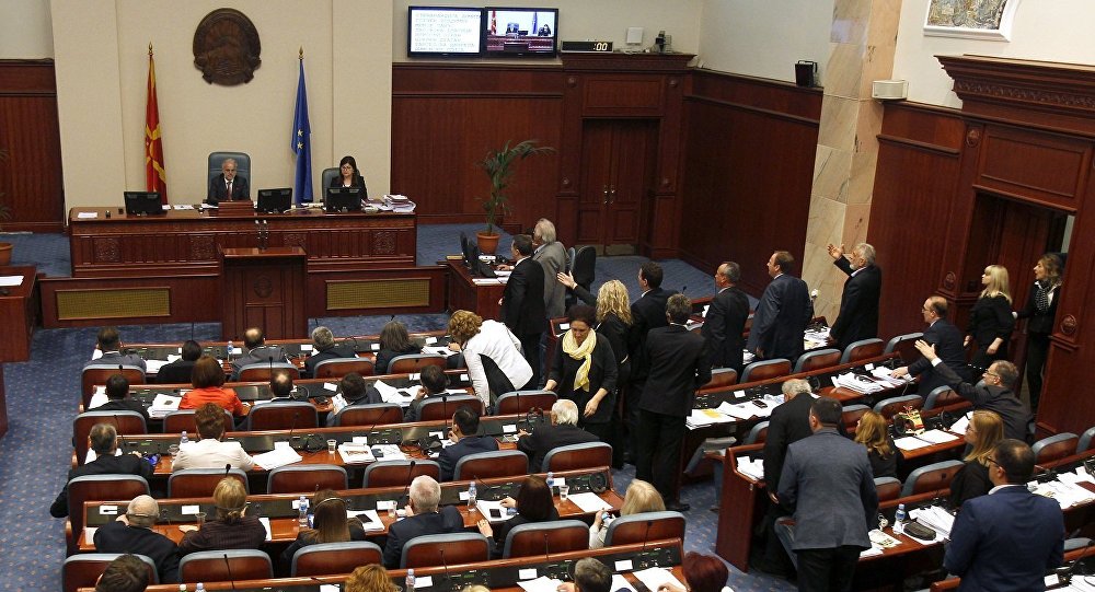 Σκόπια: Για πρώτη φορά στην ιστορία έγινε η συνεδρίαση της Βουλής στην Αλβανική γλώσσα