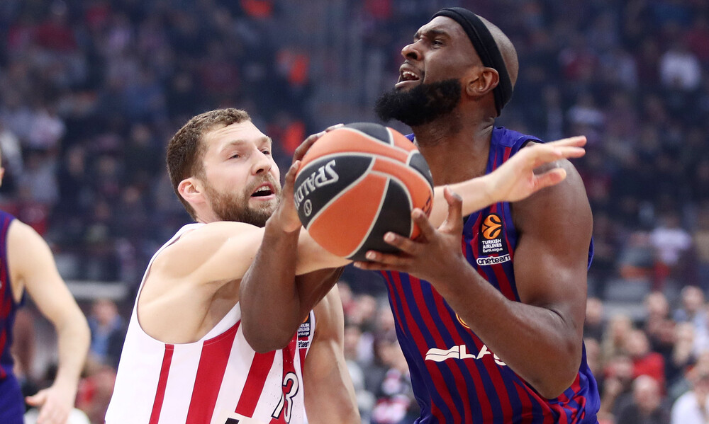 Ολυμπιακός-Μπαρτσελόνα 55-76: Καταλανικό «χαστούκι» με την «υπογραφή» Σίνγκλετον (φώτο)