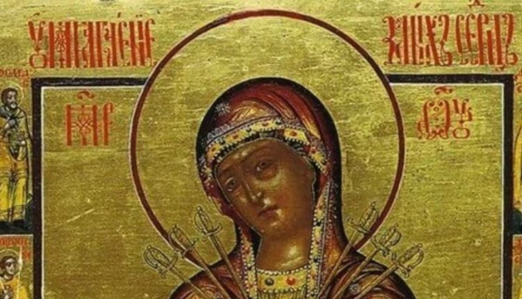 Αυτή είναι η πιο ασυνήθιστη εικόνα της Παναγίας (φώτο)