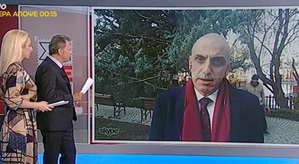 «Κλάμα» στον ΣΚΑΪ: Δείτε τι έπαθε ο δημοσιογράφος σε ζωντανή σύνδεση στην Τουρκία (φωτο)