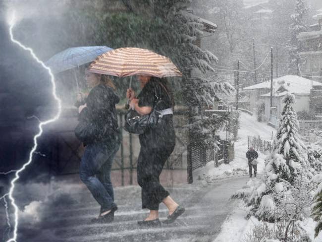 Έκτακτη ανάρτηση μετεωρολόγου – Για ποιες περιοχές χτυπάει καμπανάκι (φώτο)