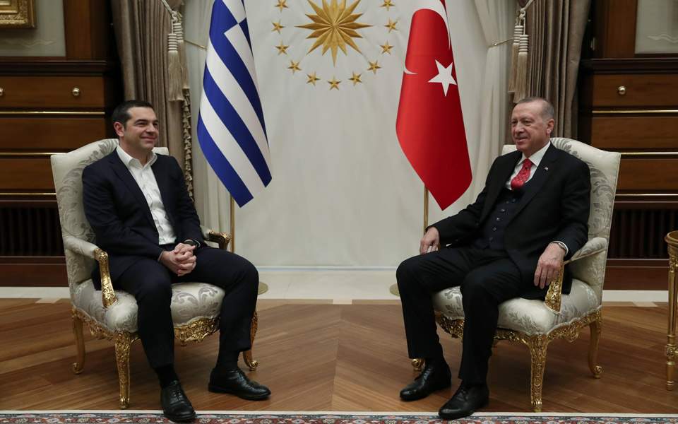 Οι πρώτες φωτογραφίες από την συνάντηση Α.Τσίπρα-Ρ.Τ.Ερντογάν!