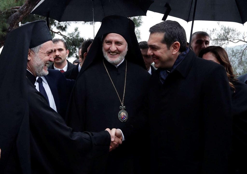 Ο Α.Τσίπρας έφτασε στη Θεολογική Σχολή της Χάλκης: Ο Ρ.Τ.Ερντογάν την χρησιμοποιεί ως «δόλωμα» για να «πάρει» την Θράκη