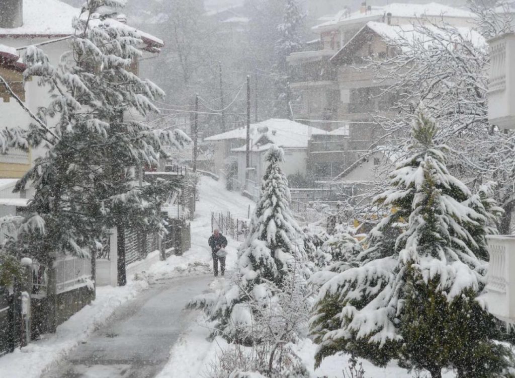 Νέα ψυχρή εισβολή την επόμενη εβδομάδα – Χιόνια και στα πεδινά