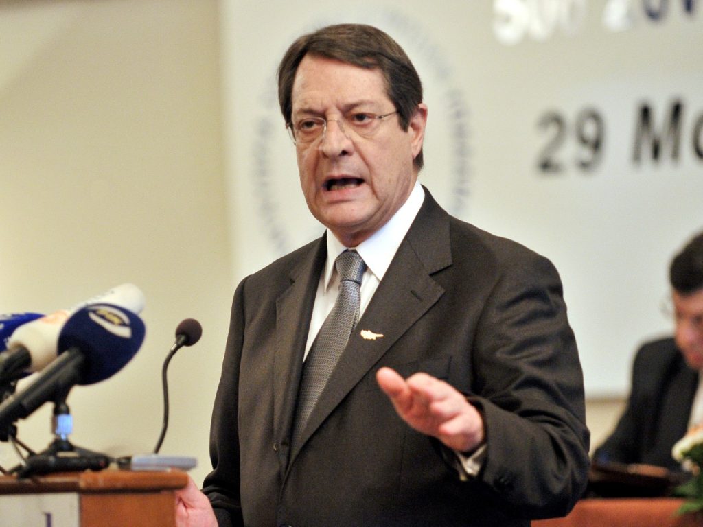 Ν. Αναστασιάδης: Ενημέρωσε τους πολιτικούς αρχηγούς για όσα προέκυψαν τελευταία στο Κυπριακό