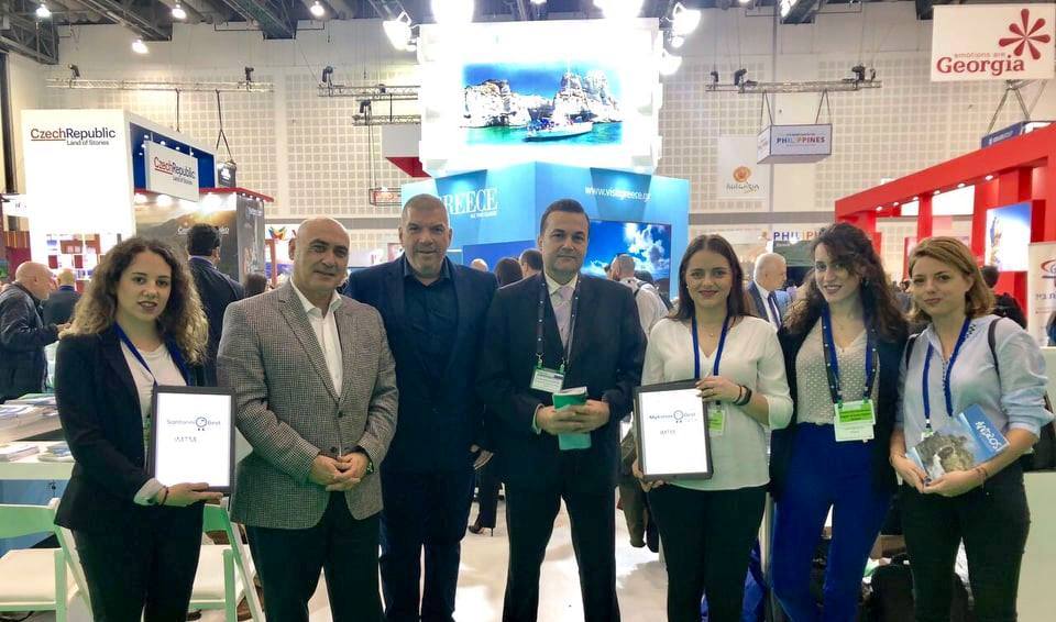 Συγχαρητήρια Έλληνα Προξένου στο Ισραήλ στο Aegean Islands Promo για τις σύγχρονες μεθόδους προβολής των νησιών