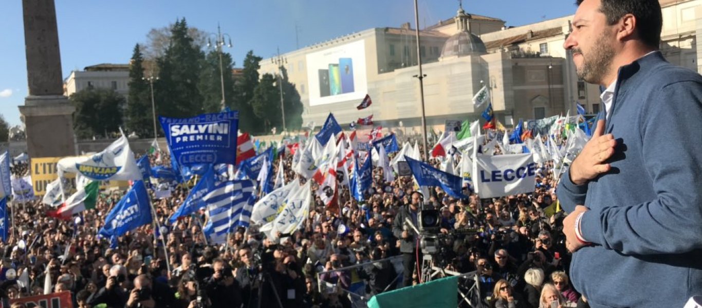 Ήττα για Τσίπρα-Μητσοτάκη – Υπέρ Σαλβίνι οι Έλληνες – Η απόρρητη δημοσκόπηση σε δείγμα 10.000 ατόμων (βίντεο)